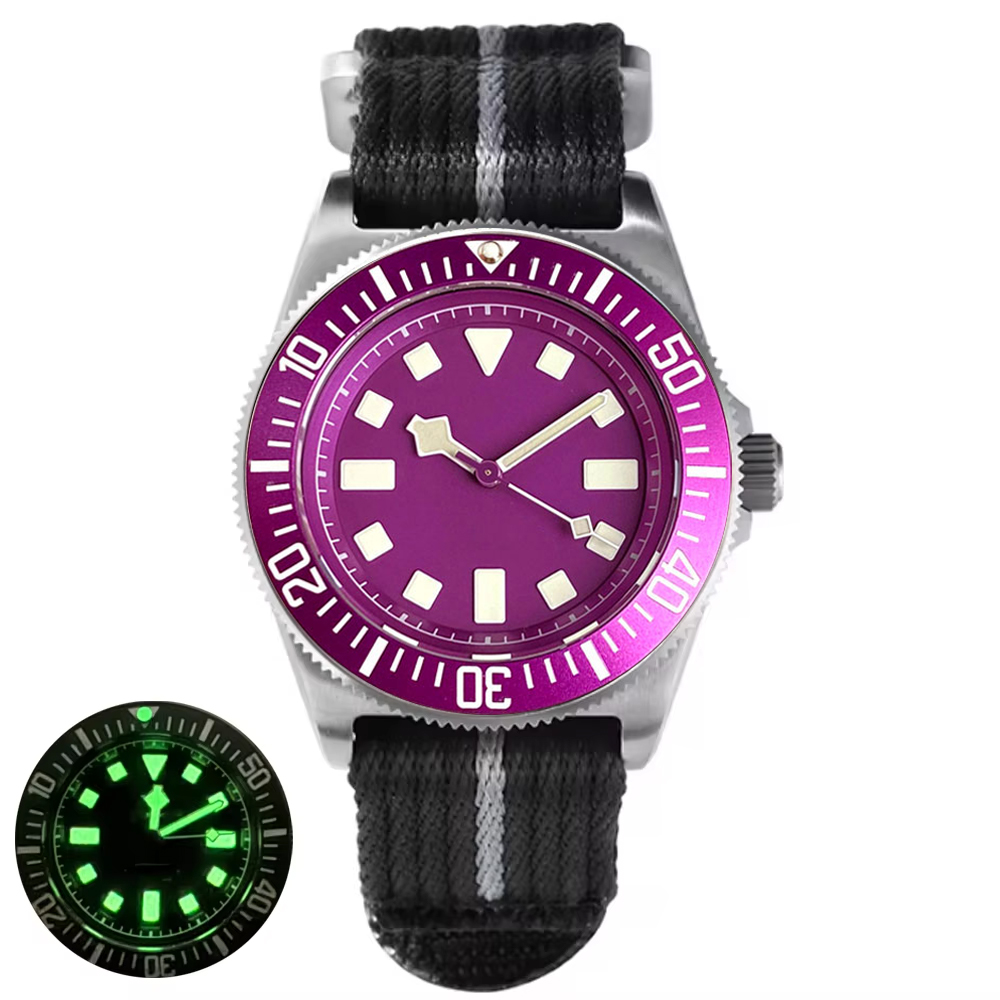 Titanium Sport Watch - チタン タンドリオ パープル 42mm FXD 日本