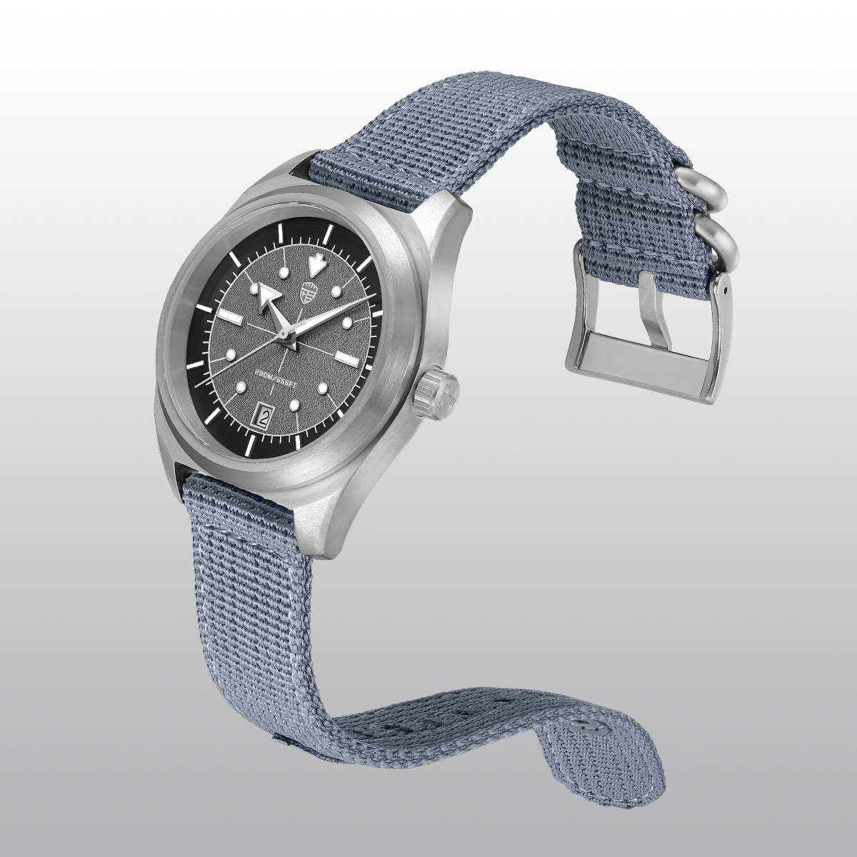 Titanium Sport Watch - サファイアクリスタル チタン製 メンズダイビングウォッチ 40mm 自動機械式ムーブメント 200M
