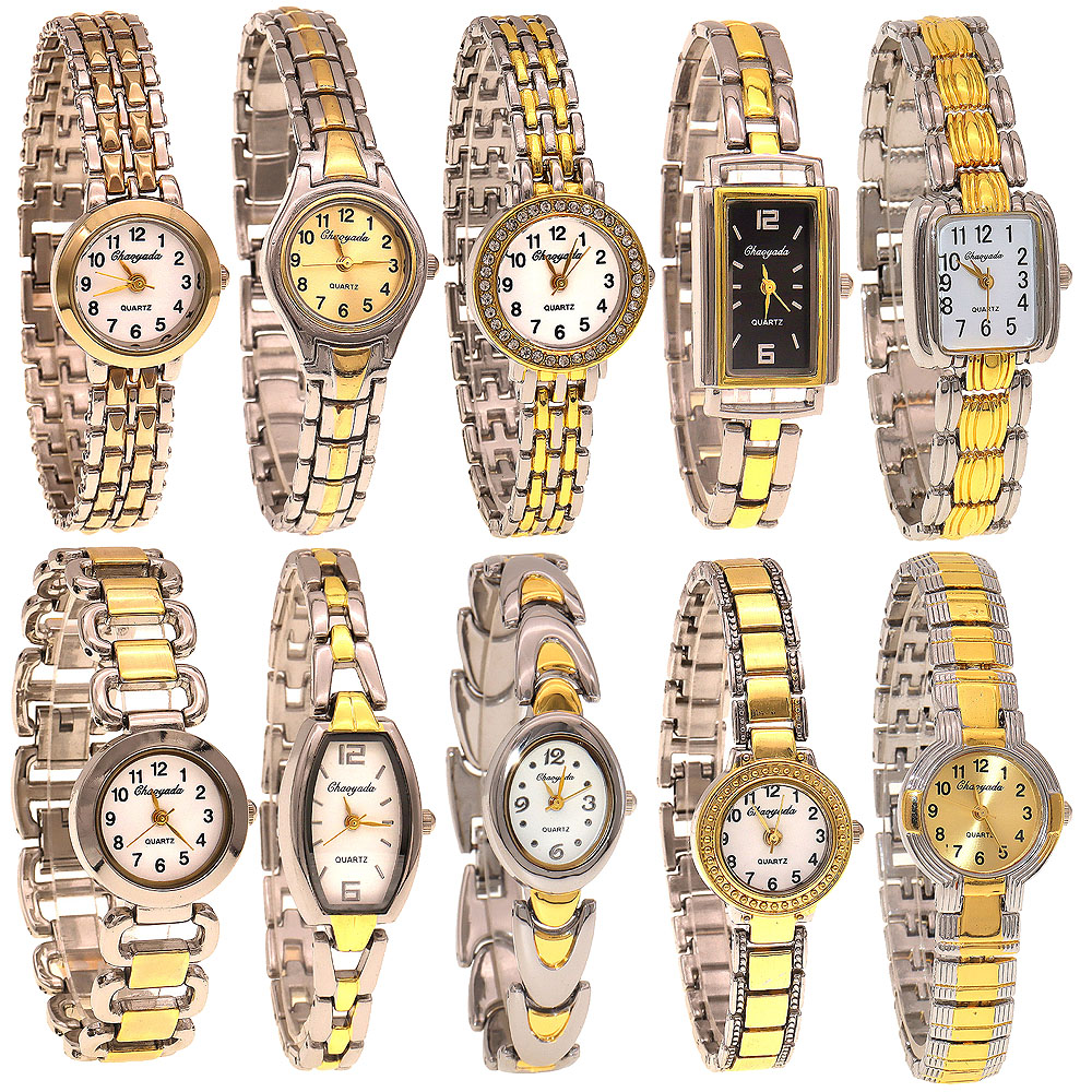 Ladies Luxury Watch - 10個/ロット、混合バルクエレガントレディース腕時計、高級腕時計、女性用クォーツ腕時計、女の子用腕時計、女性用腕時計ギフト