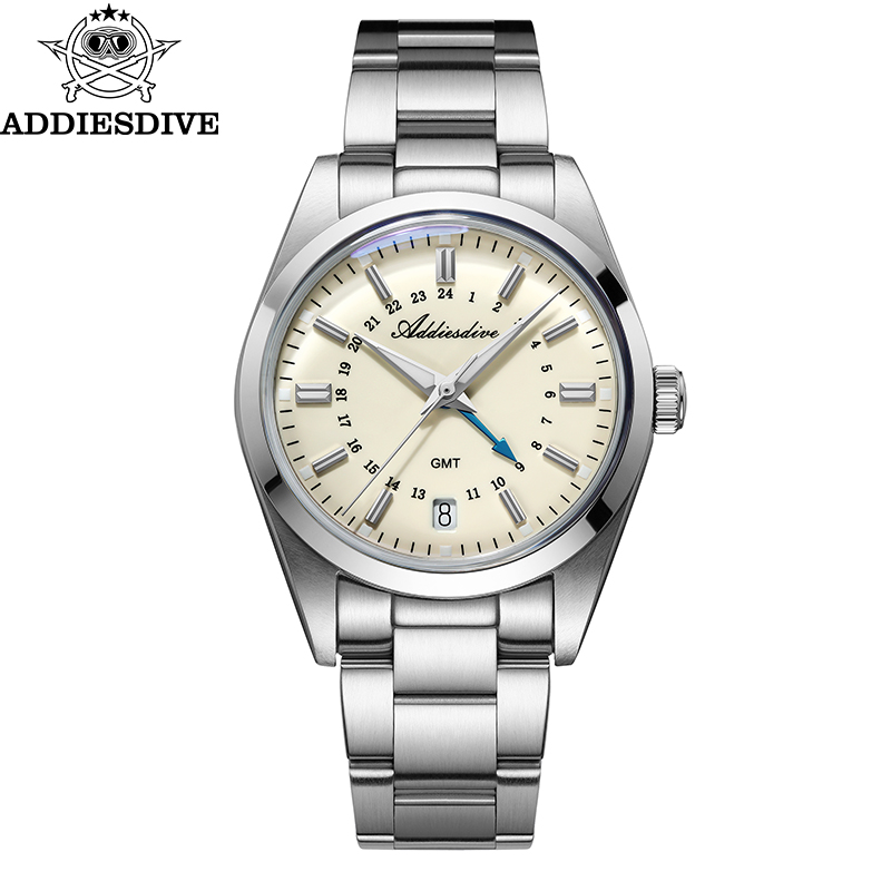 Luxury Watch For Men - ADDIESDIVE ホットブランド 36 ミリメートル高級 GMT 腕時計ギフト男性