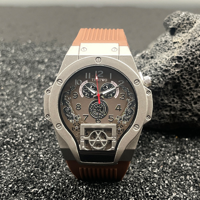 Luxury Watch Store - 新しいファッション高級トップマン軍事スポーツシリコーン腕時計男性ビジネス腕時計男性時計クォーツ時計リロイ Hombre ギフト