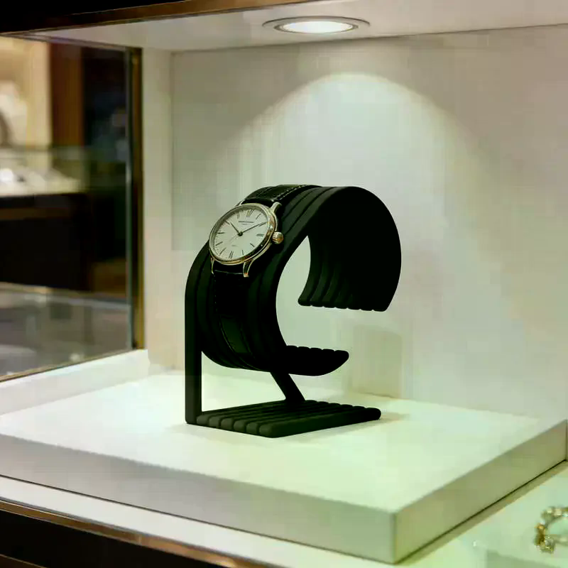 Luxury Watch Store - 高級大理石製腕時計スタンド 2本用 安定したベース ジュエリーオーガナイザー ジュエリーストアカウンター用