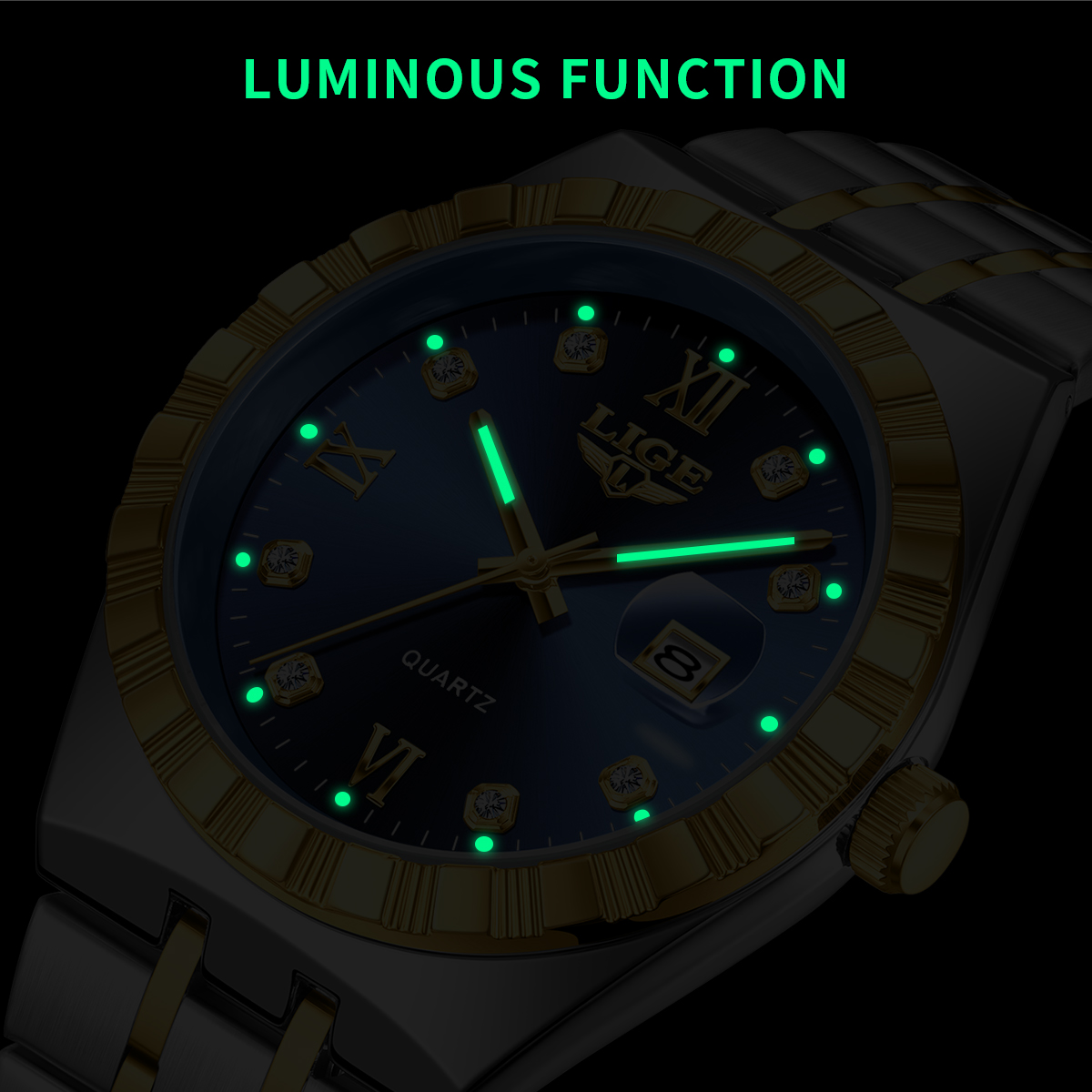 LIGEトップブランド高級メンズ腕時計 ビジネスカジュアル  - Luxury Watch For Men のレビューと価格