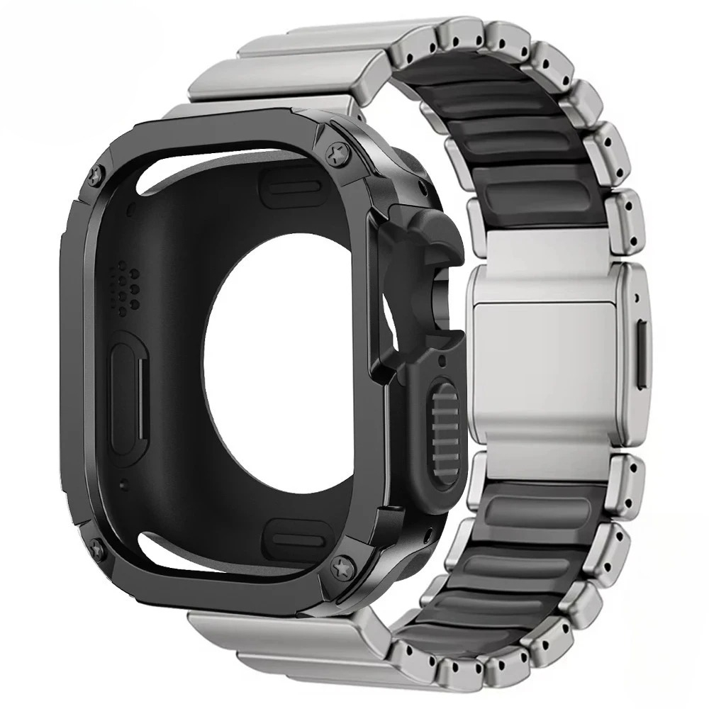 チタンストラップ+ソフトケース Apple Watch Ul - Titanium Sport Watch のレビューと価格