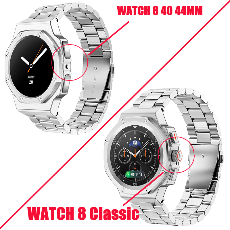 Samsung Watch 8 40mm/44mm用高級改造 - Luxury Watch Kit のレビューと価格
