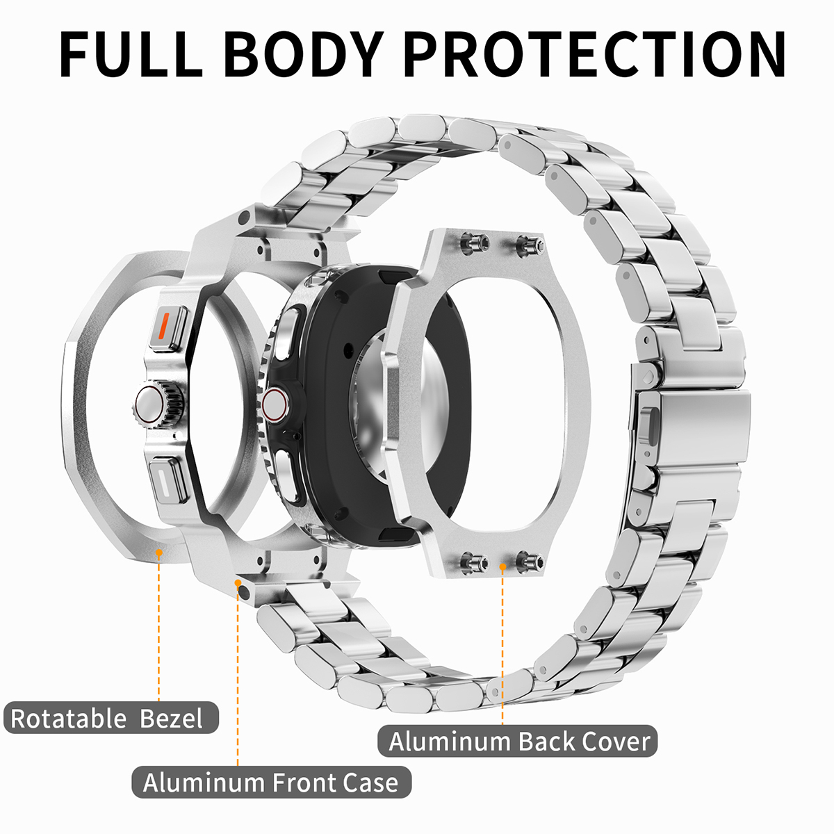 Samsung Watch 8 40mm/44mm用高級改造 - Luxury Watch Kit のレビューと価格