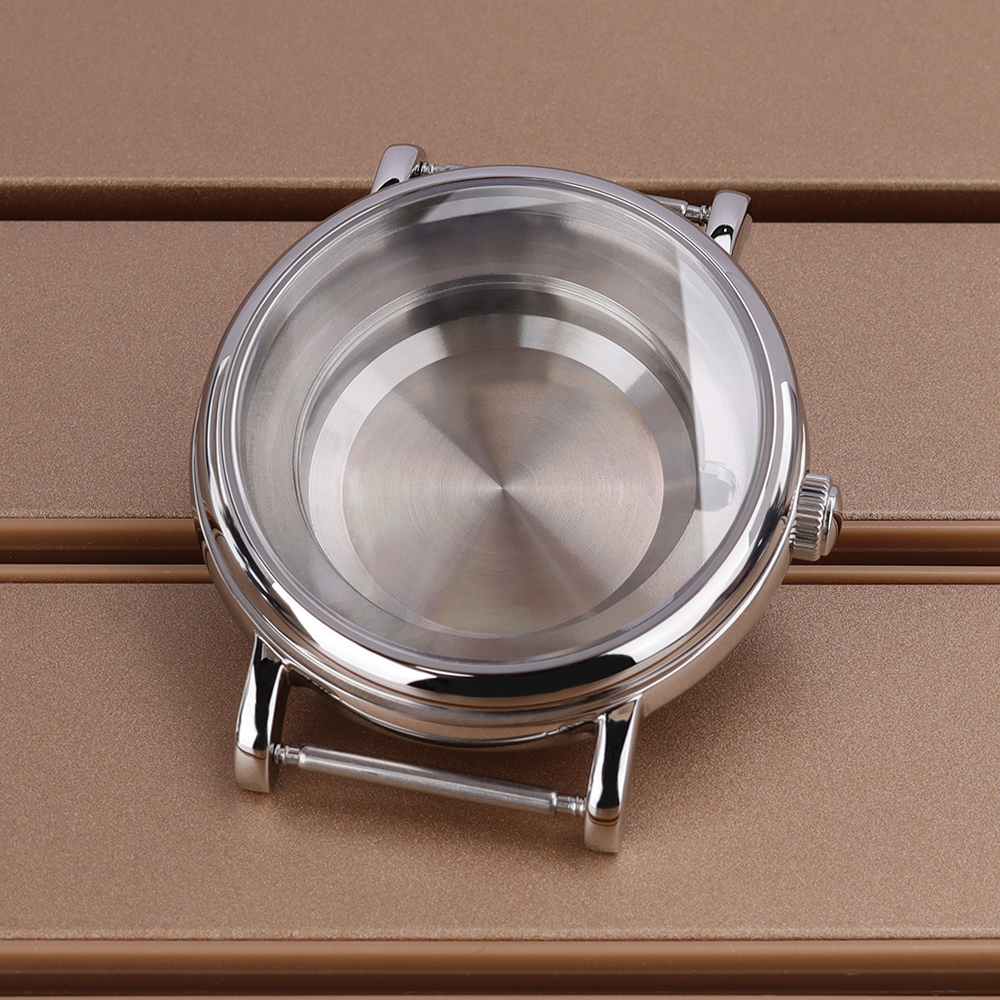 シルバー 40 ミリメートルポリッシュ時計ケースステンレス鋼 - Luxury Watch Kit のレビューと価格