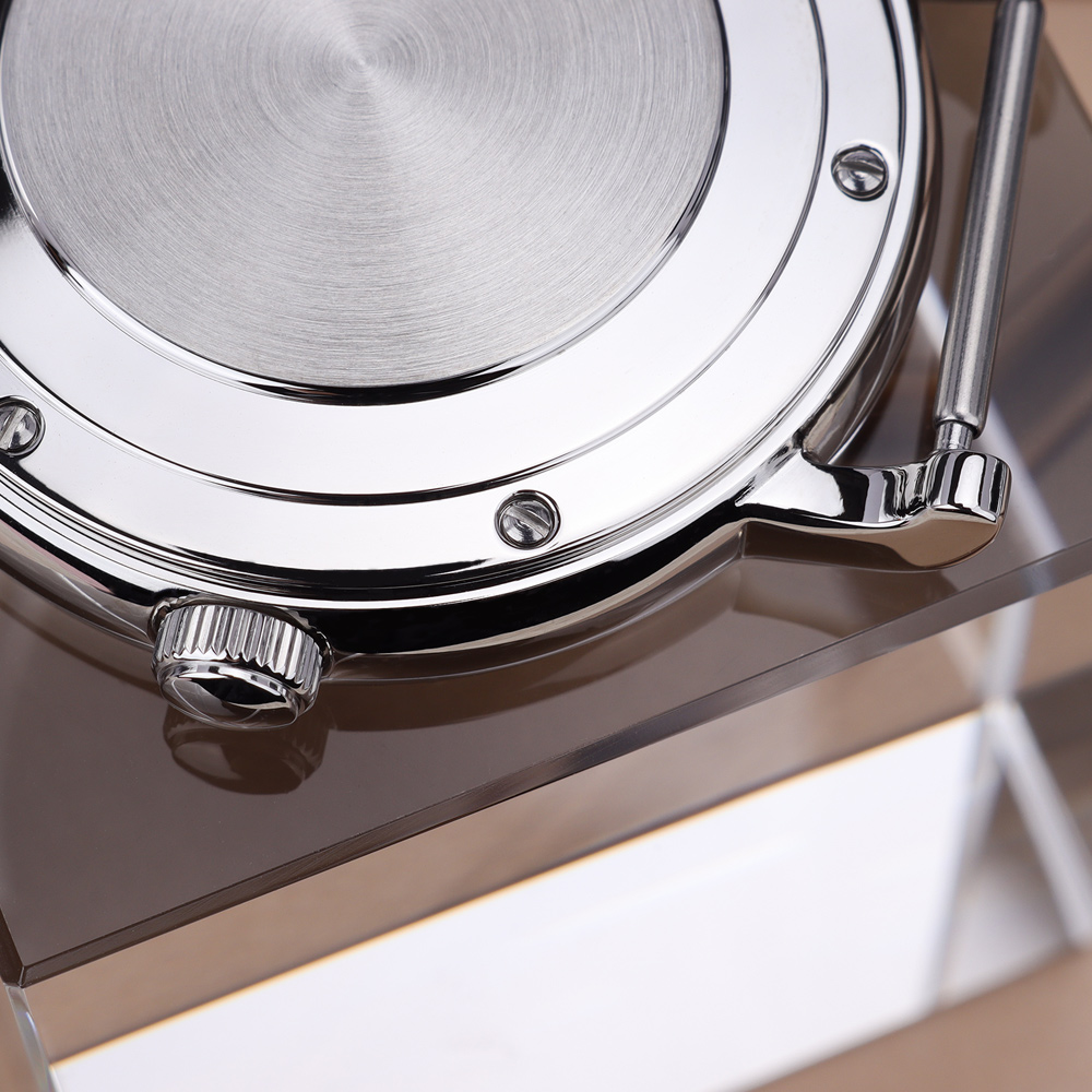 シルバー 40 ミリメートルポリッシュ時計ケースステンレス鋼 - Luxury Watch Kit のレビューと価格
