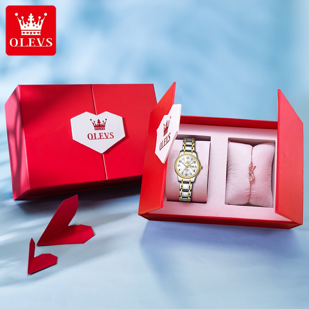OLEVS 2891 高級ブランドファッション女性の腕時計防 - Luxury Watch Cheap のレビューと価格