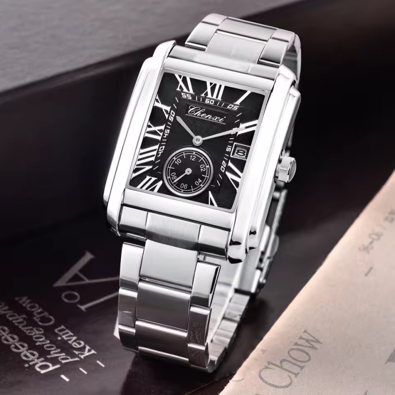 CHENXI 8216 クォーツ時計ファッションシンプルなビ - Luxury Watch Cartier のレビューと価格