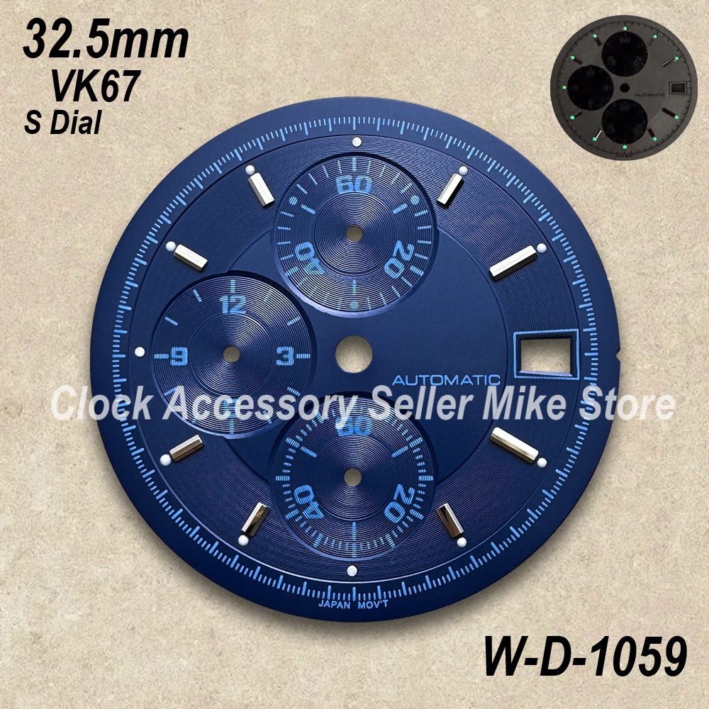 32.5mm マット仕上げ スピードSダイヤル VK67ムー - Luxury Watch Kit のレビューと価格