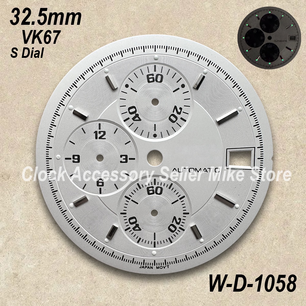 32.5mm マット仕上げ スピードSダイヤル VK67ムー - Luxury Watch Kit のレビューと価格