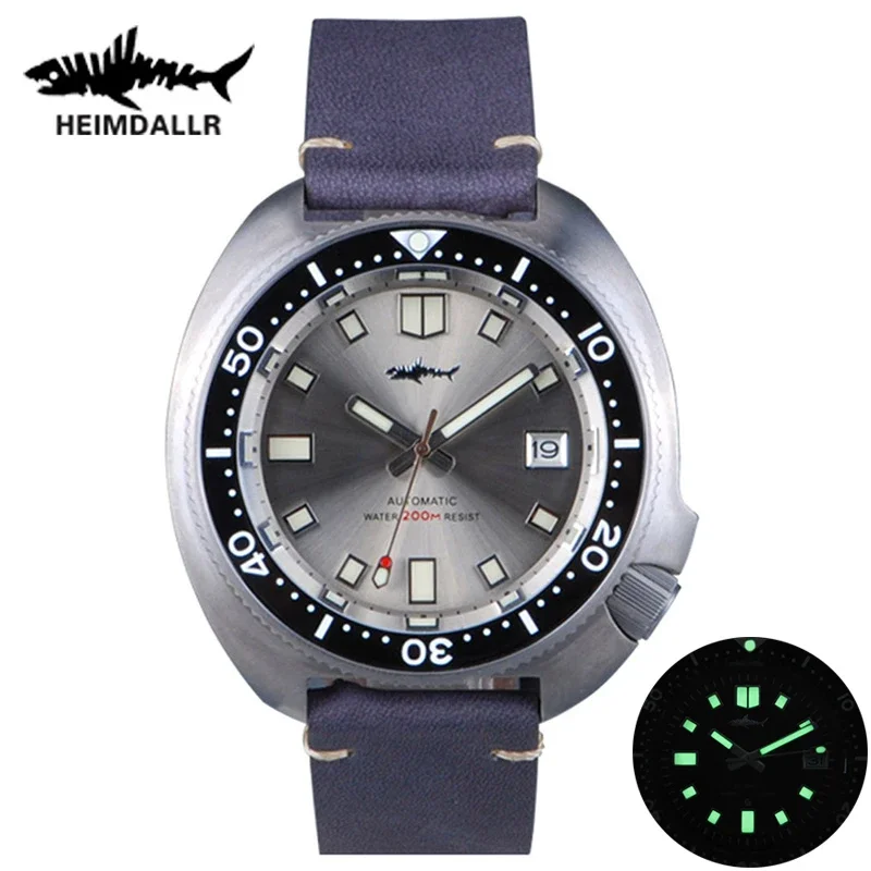 Heimdallr-メンズチタンタートルダイバーウォッチ,ブ - Titanium Sport Watch のレビューと価格
