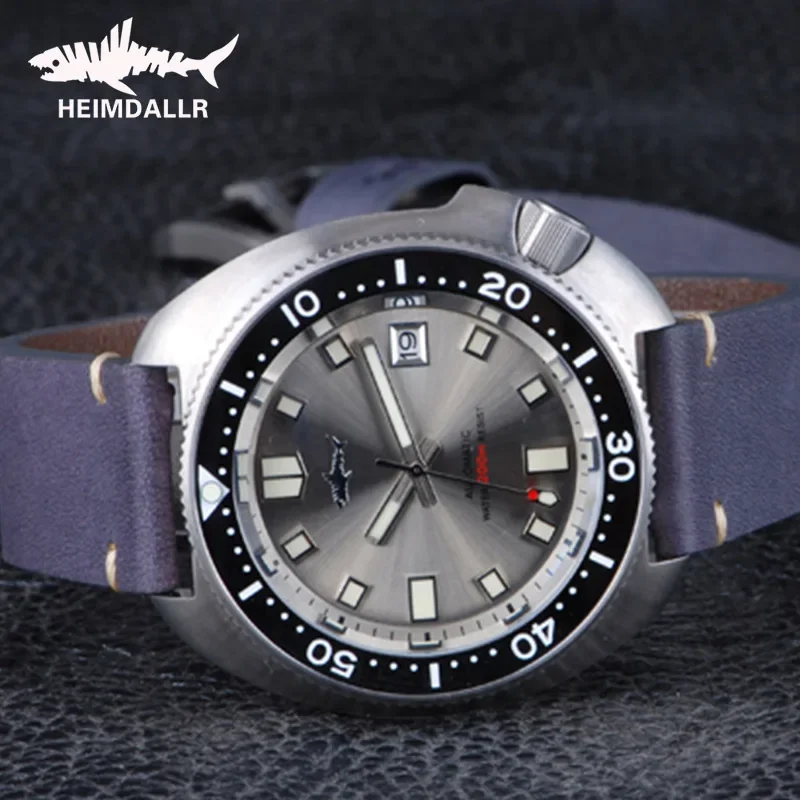 Heimdallr-メンズチタンタートルダイバーウォッチ,ブ - Titanium Sport Watch のレビューと価格