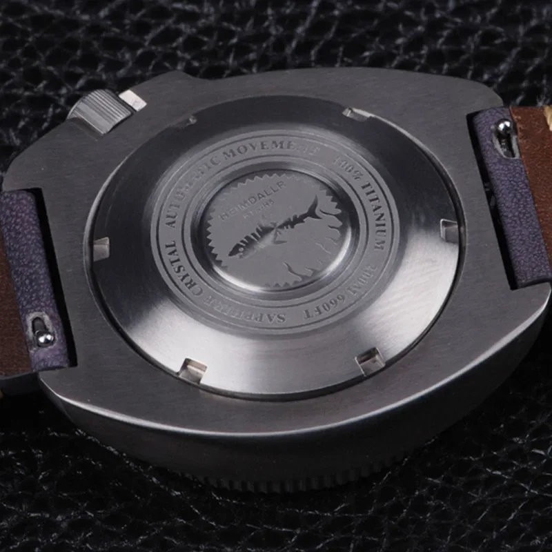 Heimdallr-メンズチタンタートルダイバーウォッチ,ブ - Titanium Sport Watch のレビューと価格