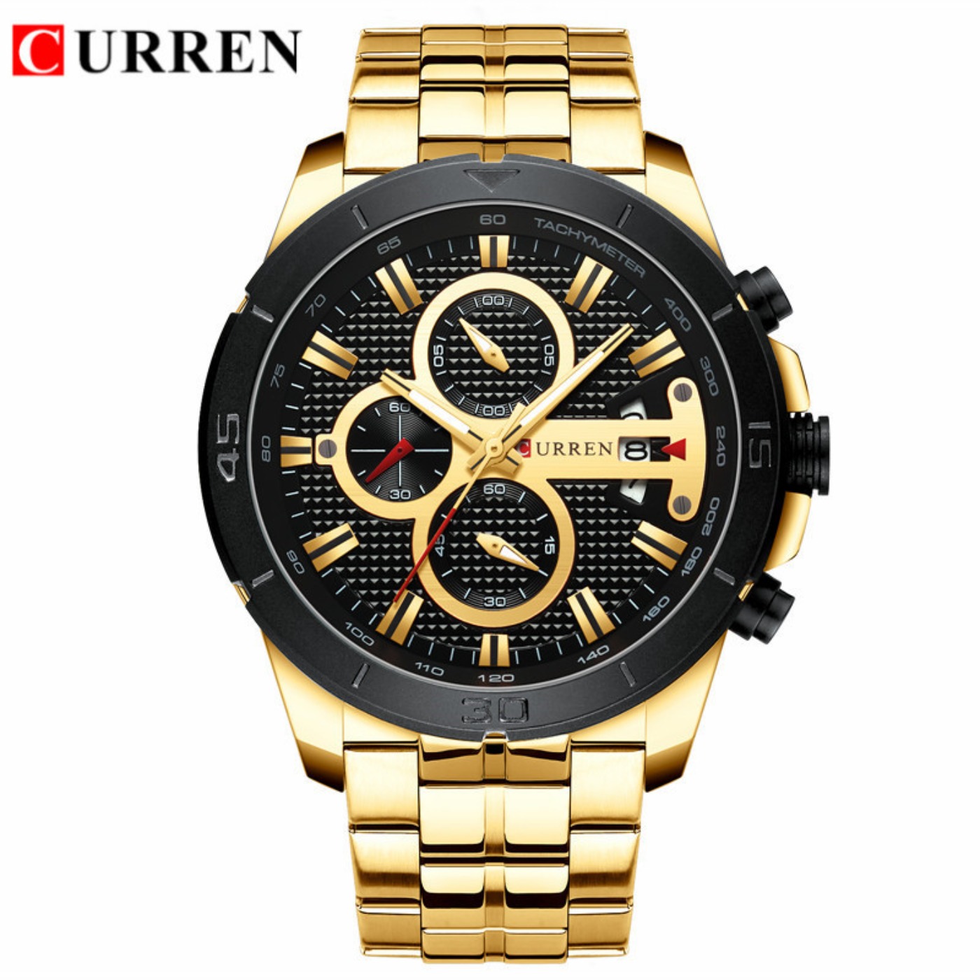 カレン腕時計メンズ防水クロノグラフスポーツ軍事男性時計トップ - Luxury Quartz Watch Brands のレビューと価格