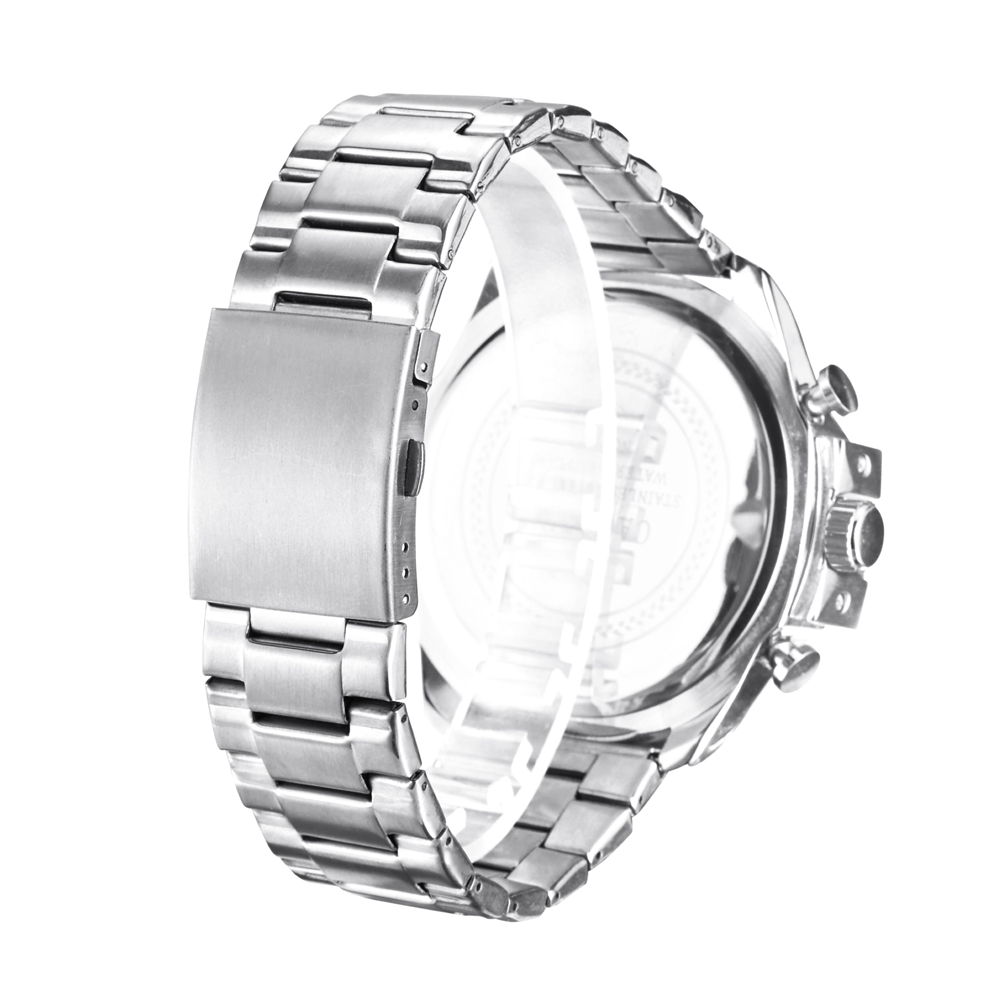 Cagarny 高級ブランド防水軍事スポーツは男性シルバース - Luxury Watch Investment のレビューと価格
