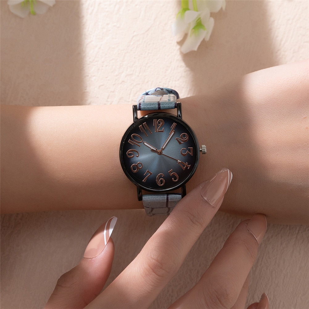 女性のためのヴィンテージクォーツ時計,カジュアルな市松模様の - Ladies Luxury Watch のレビューと価格