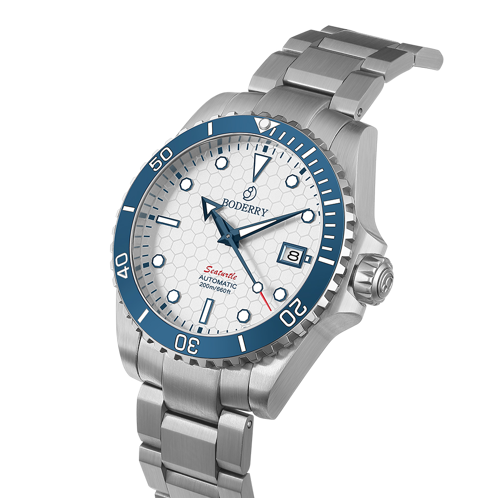 Boderry チタンダイバーウォッチ自動機械式腕時計メンズ - Titanium Sport Watch のレビューと価格