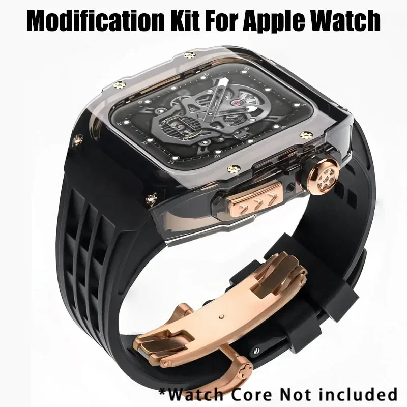 Apple Watch用の透明なケース,高級アクセサリー,i - Luxury Watch Kit のレビューと価格