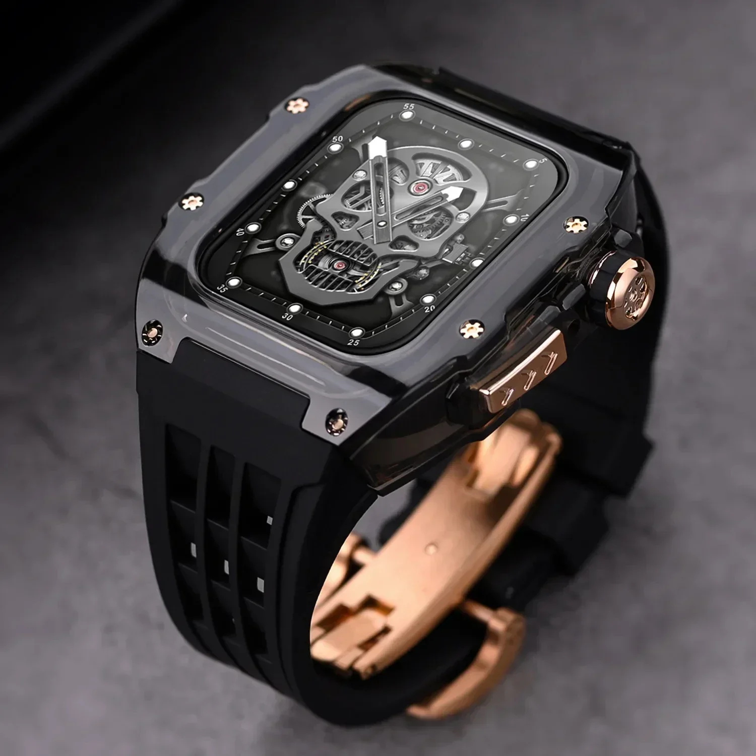 Apple Watch用の透明なケース,高級アクセサリー,i - Luxury Watch Kit のレビューと価格