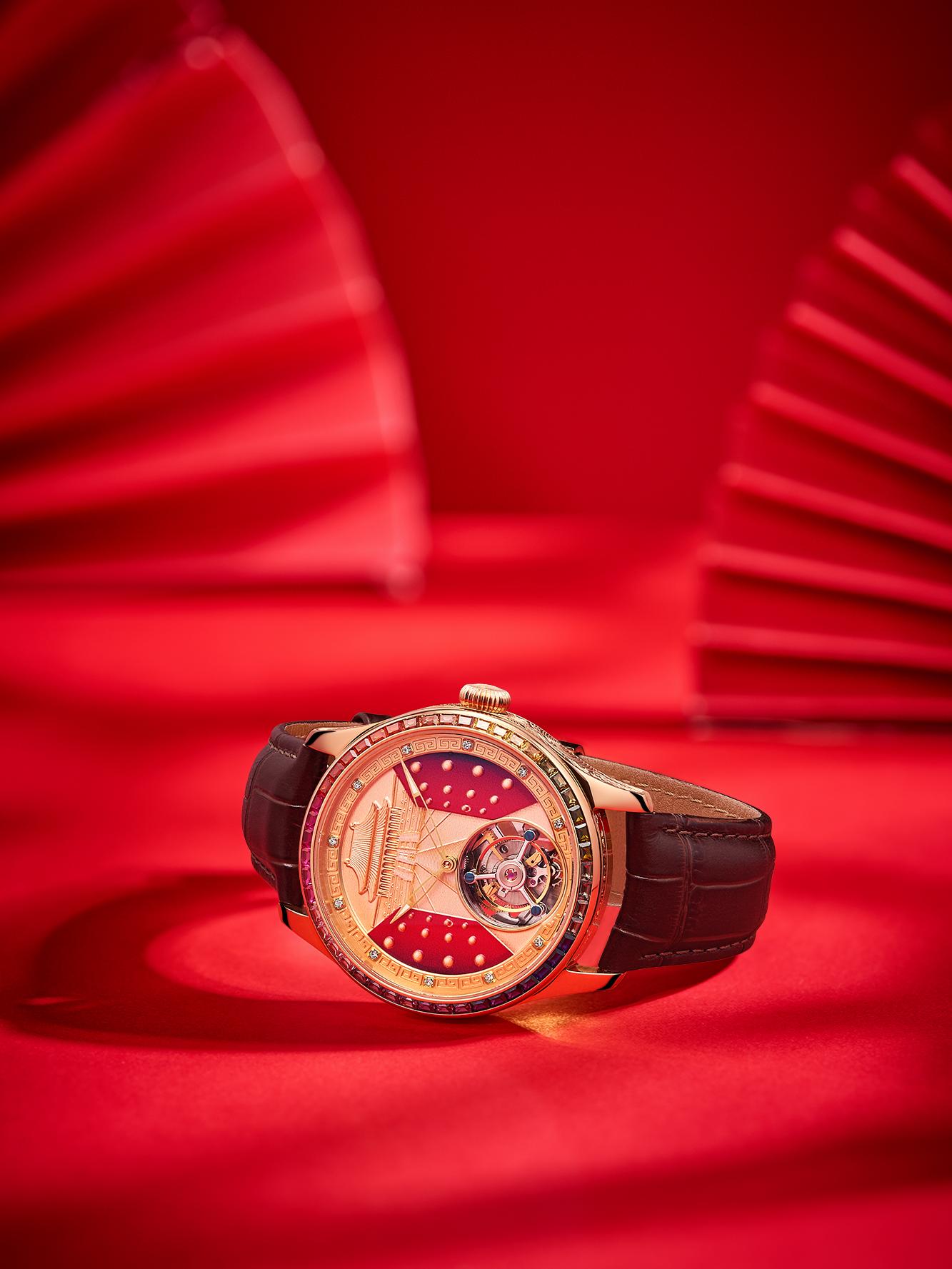 自動機械式ムーブメントを搭載したメンズウォッチ、人工合成サフ - Tourbillon Movement Watch のレビューと価格