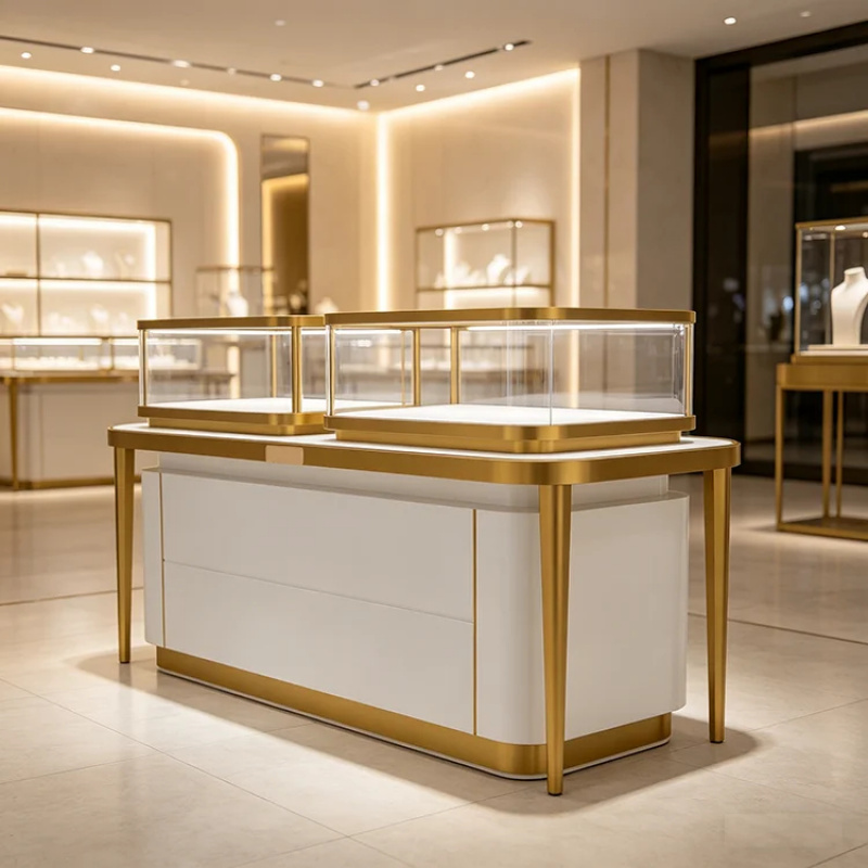カスタム高級ステンレス製ガラス製ロック付きジュエリー＆腕時計 - Luxury Watch Store のレビューと価格