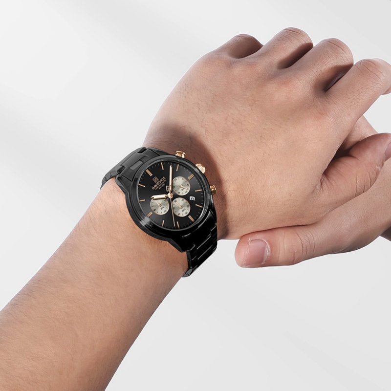 NAVIFORCE メンズクォーツクロノグラフウォッチ 防水 - Luxury Watch For Men のレビューと価格