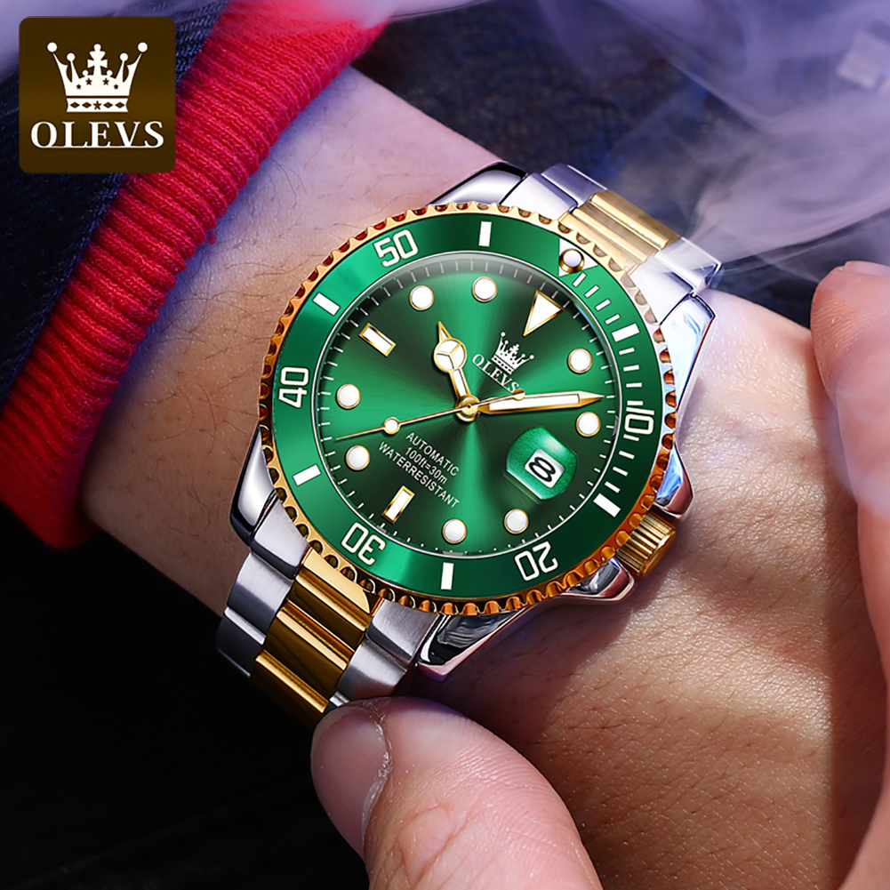男性用自動ダイブウォッチ,ステンレススチール,防水,機械式, - Rolex Watch Datejust のレビューと価格