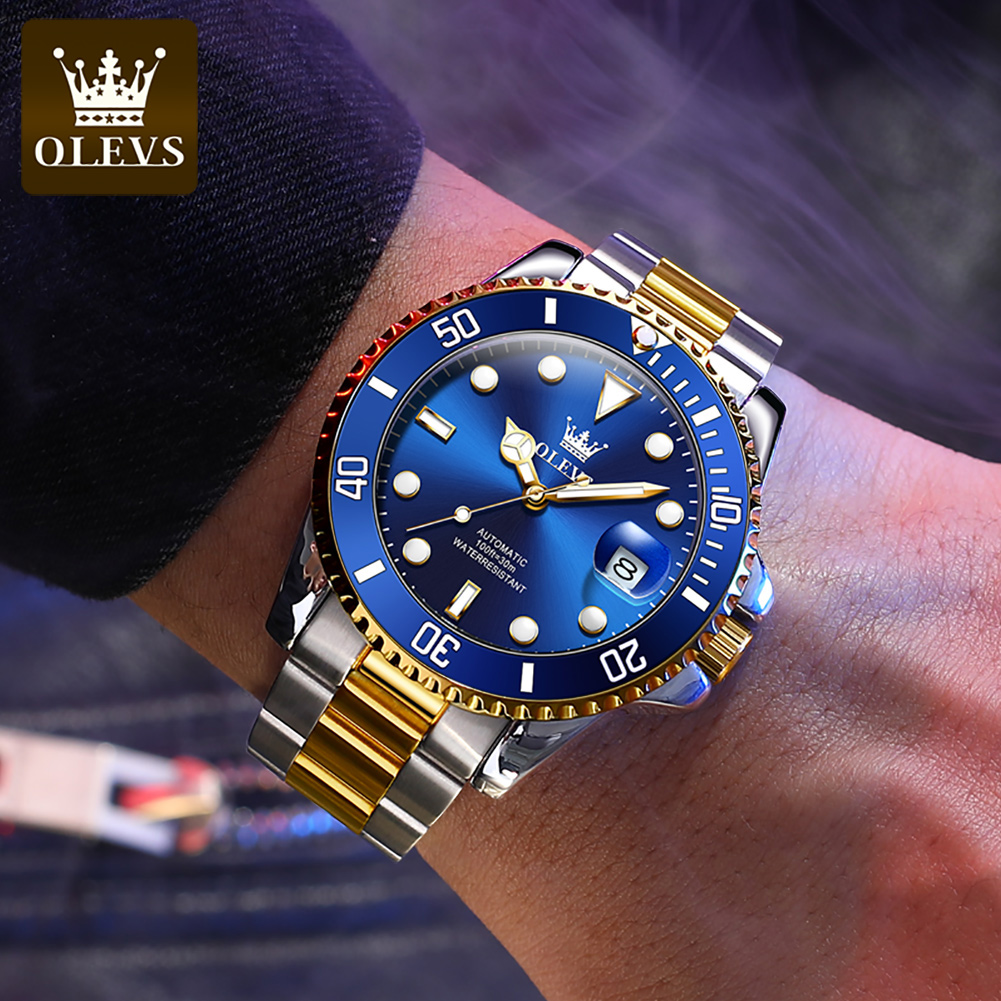 男性用自動ダイブウォッチ,ステンレススチール,防水,機械式, - Rolex Watch Datejust のレビューと価格