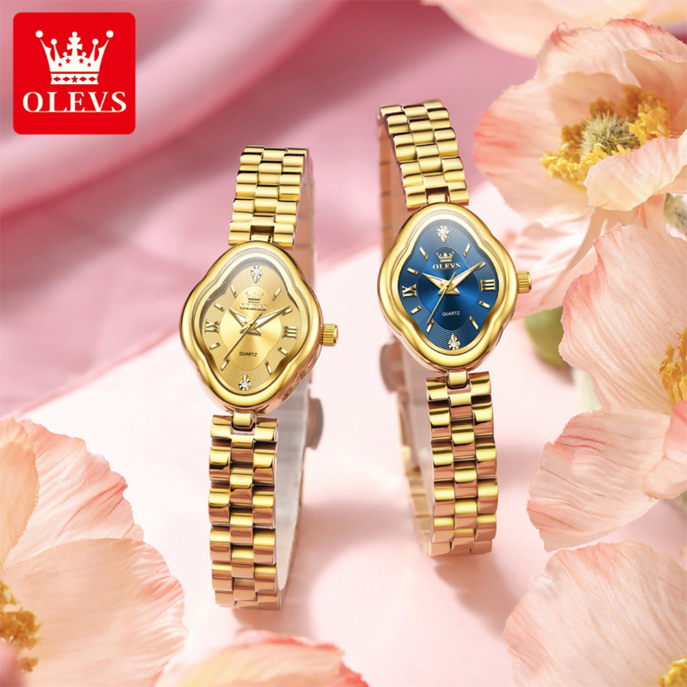 OLEVS 真新しい女性用クォーツ時計ファッションレジャーシ - Ladies Luxury Watch のレビューと価格