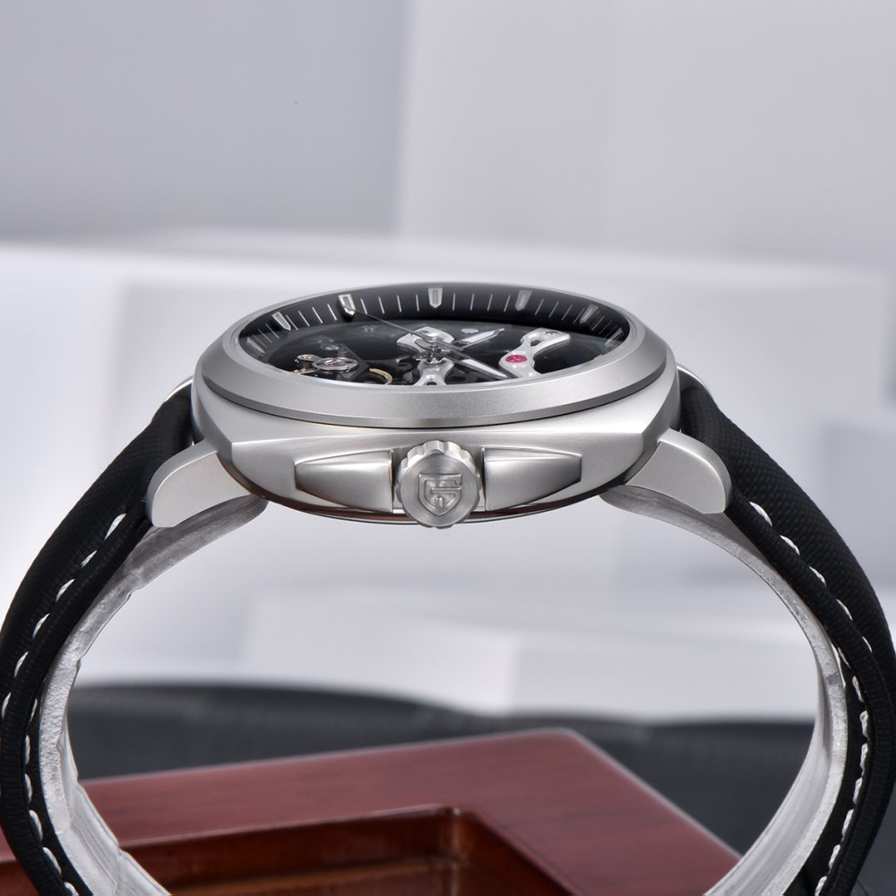 パガーニデザイン YS017 メンズ ホローアウトオートマチ - Tourbillon Movement Watch のレビューと価格