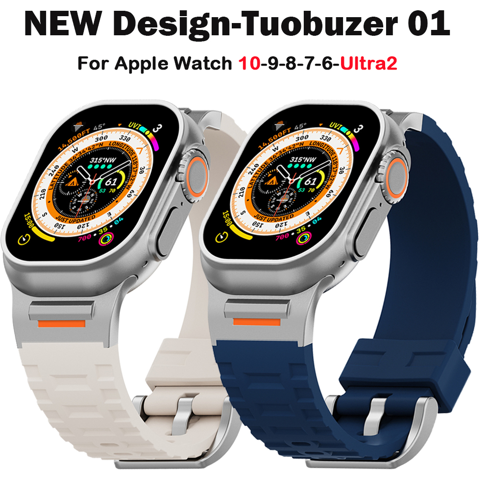 新デザイン スポーツストラップ Apple Watch 10 - Titanium Sport Watch のレビューと価格