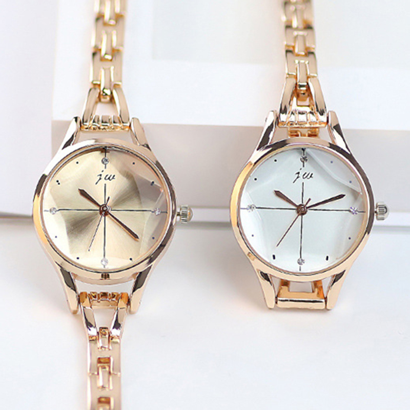 ブレスレット時計女性のためのエレガントなローズゴールドレディ - Ladies Luxury Watch のレビューと価格