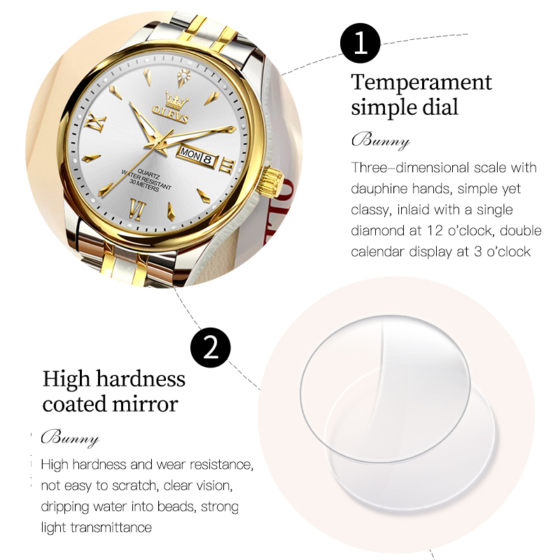 Olevs-クラシックなレディースウォッチ、ローマスケール、 - Luxury Watch Cheap のレビューと価格