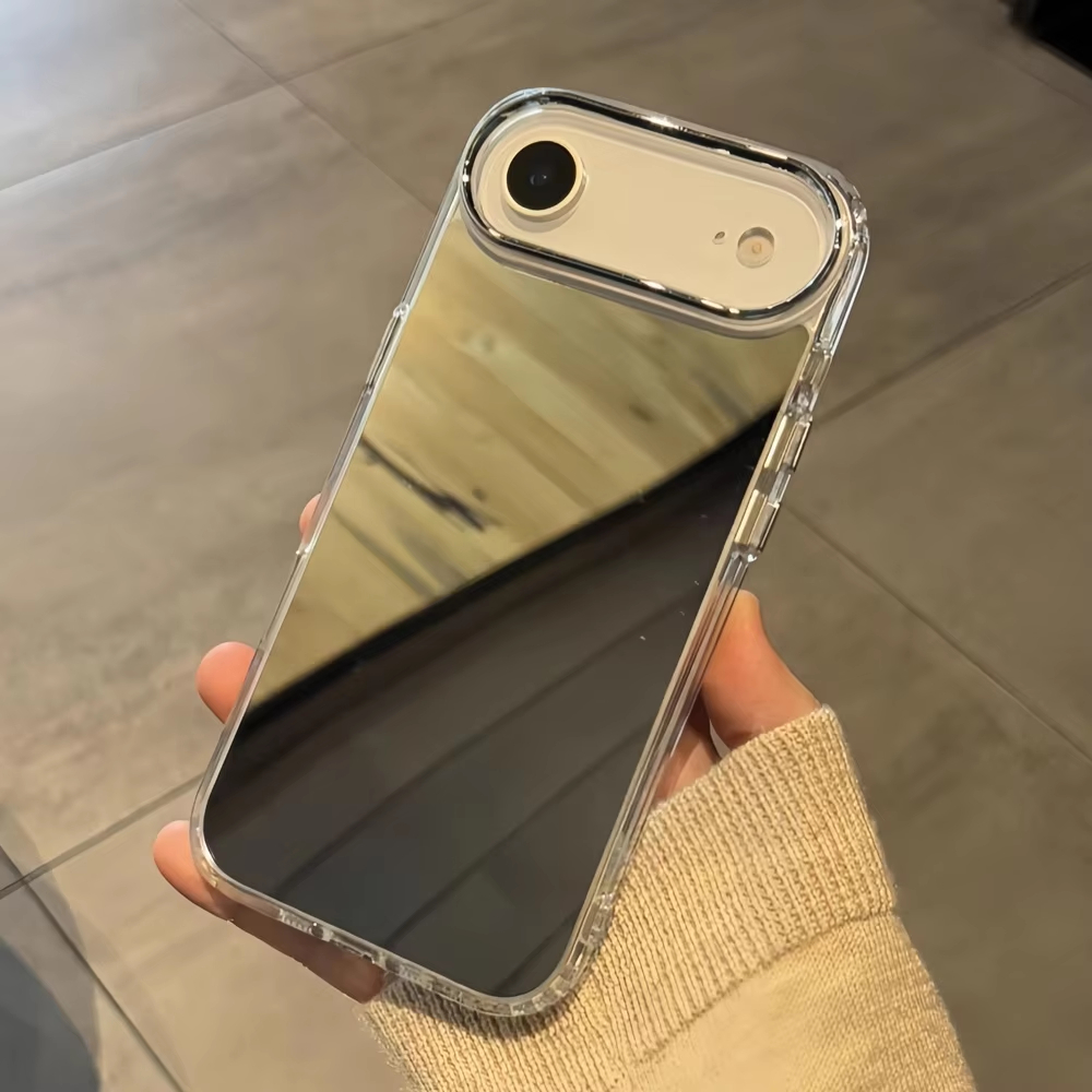 高級アクリル製メイクアップミラー付きスマホケース iPhon - Luxury Watch Case のレビューと価格