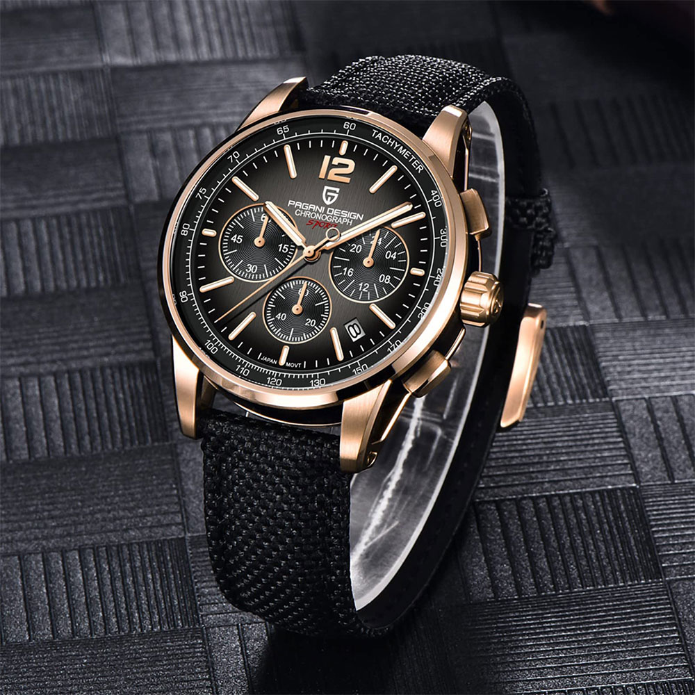 パガーニデザイン 新品 メンズ腕時計 41mm クロノグラフ - Luxury Watch For Men のレビューと価格
