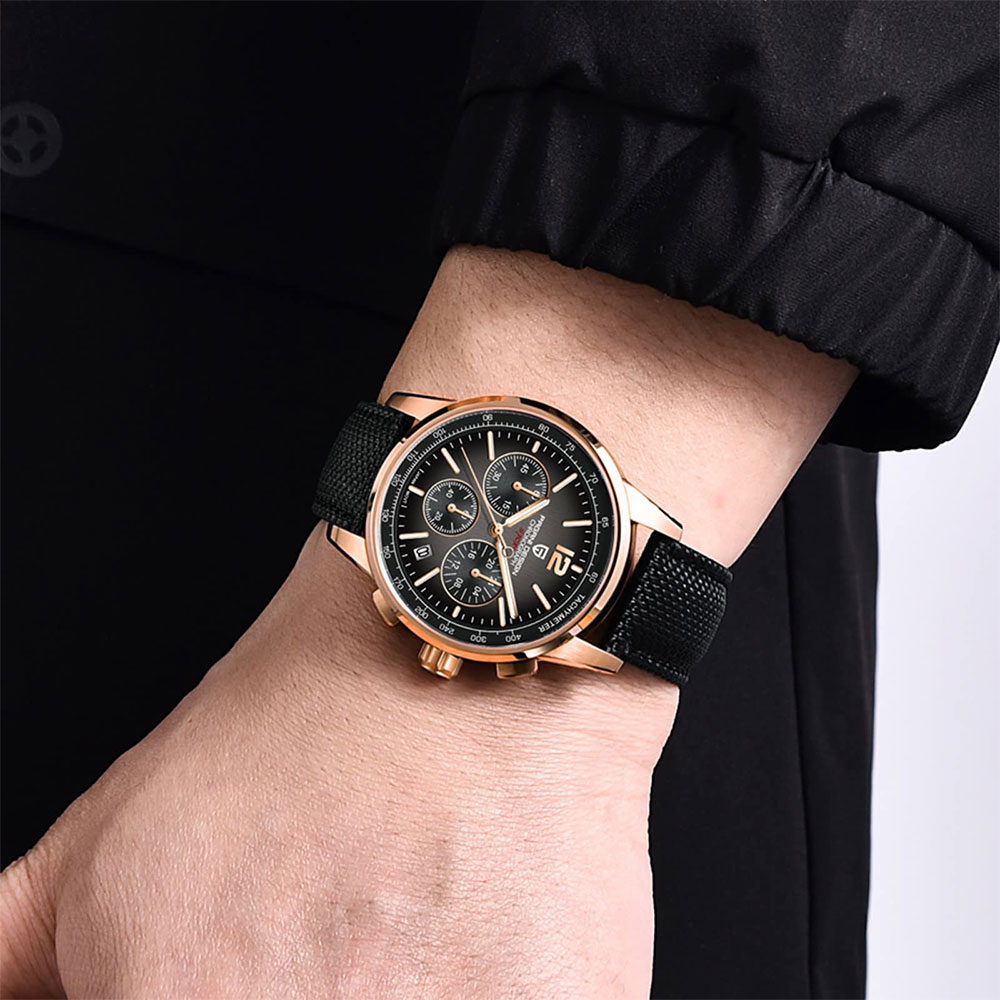 パガーニデザイン 新品 メンズ腕時計 41mm クロノグラフ - Luxury Watch For Men のレビューと価格