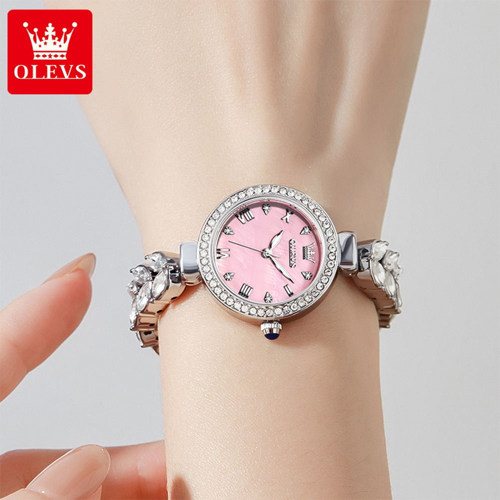 OLEVS ブランド腕時計レディースファッションクォーツ時計 - Luxury Watch Cheap のレビューと価格