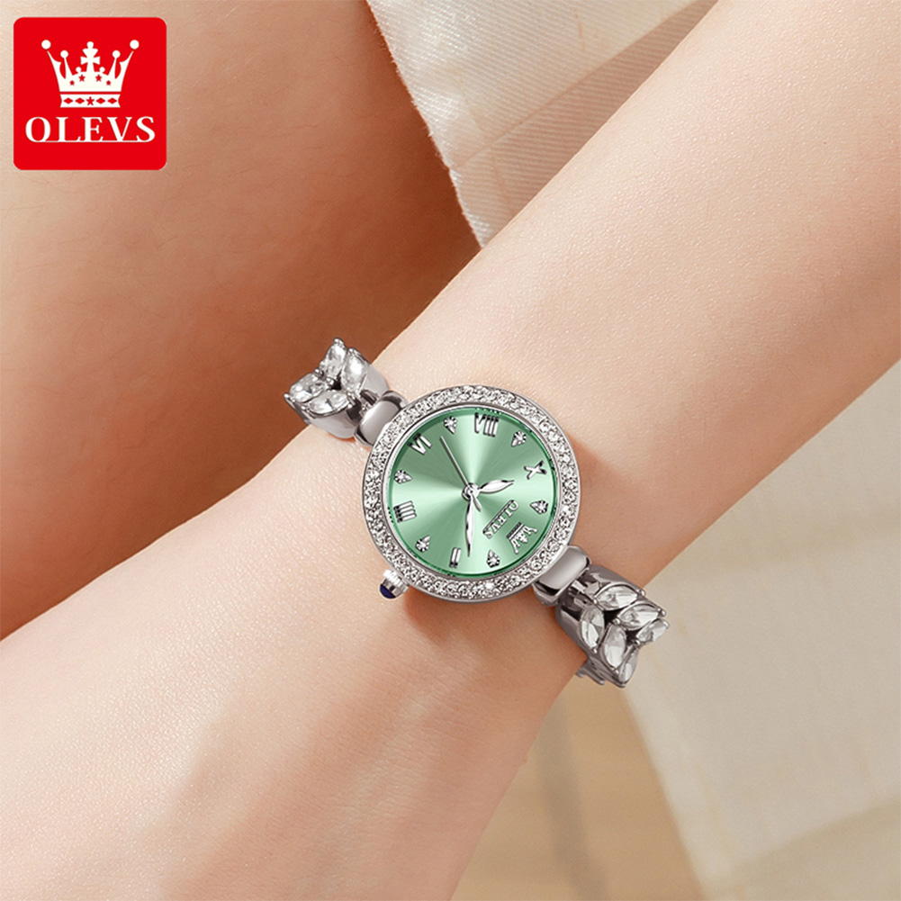 OLEVS ブランド腕時計レディースファッションクォーツ時計 - Luxury Watch Cheap のレビューと価格