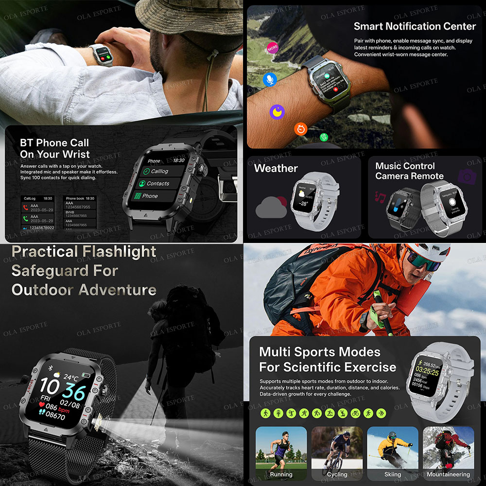 2026年 スマートウォッチ メンズ Bluetooth通話 - Titanium Sport Watch のレビューと価格