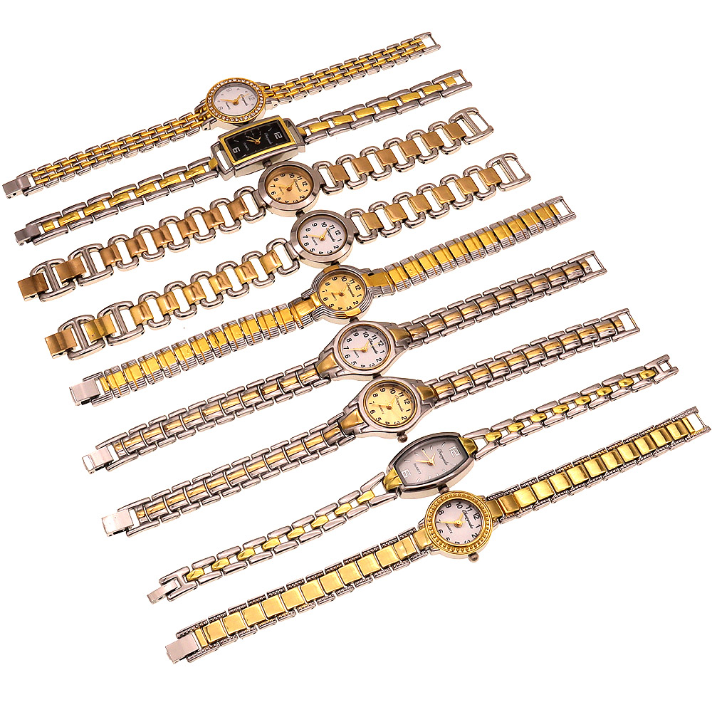 10個/ロット、混合バルクエレガントレディース腕時計、高級腕 - Ladies Luxury Watch のレビューと価格