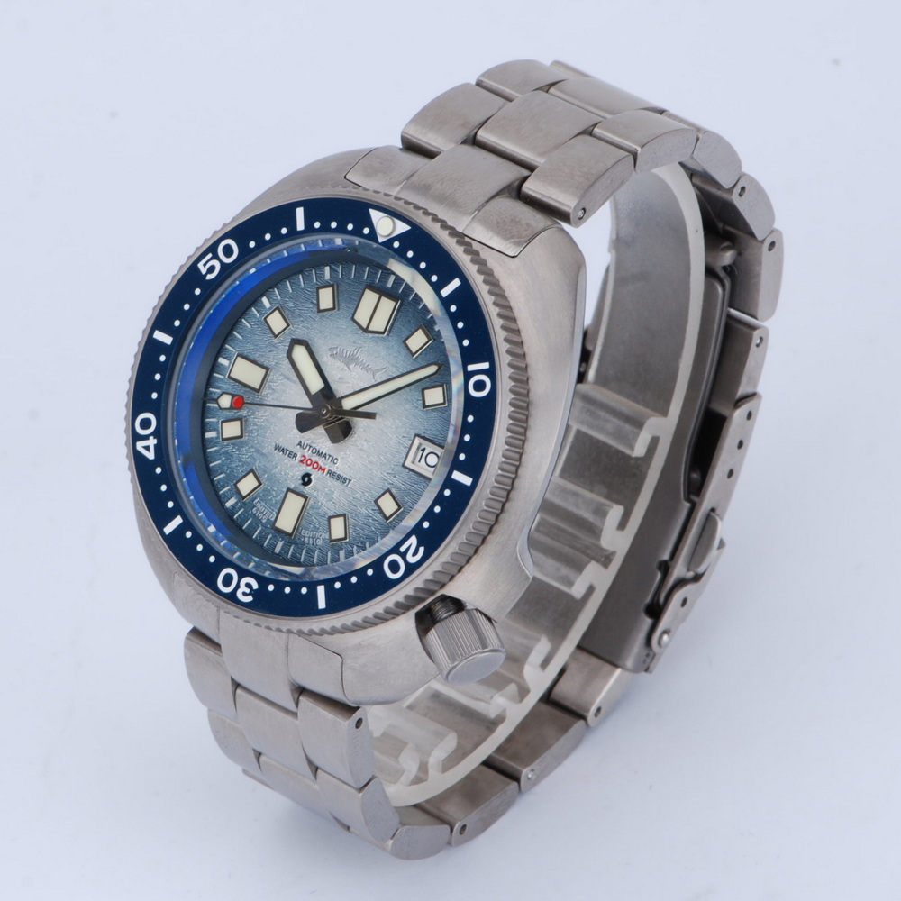 HEIMDALLR メンズ自動腕時計タートルチタン機械式腕時 - Titanium Sport Watch のレビューと価格
