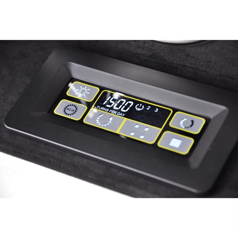 ホワイトブラウンレザーコントローラー ジャイロオービット 2 - Luxury Watch Winder のレビューと価格