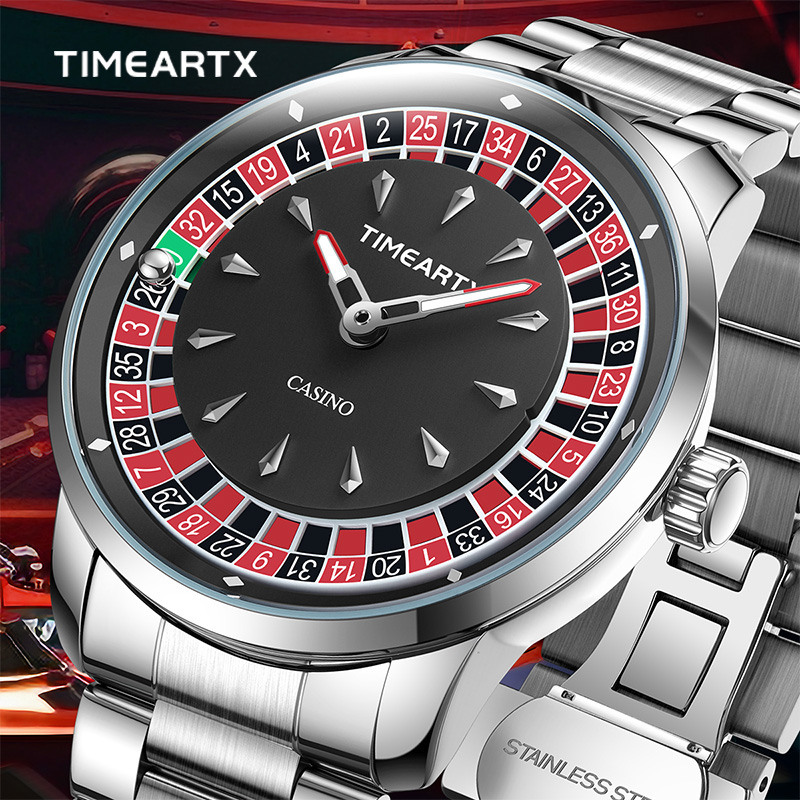 TIMEARTX ブランドの新しい高級クォーツ時計男性用ヨー - Luxury Watch Investment のレビューと価格