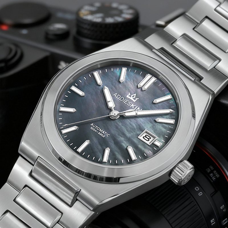 AddiesKin K008 日本製ミヨタ9015自動巻きム - Luxury Watch All Black のレビューと価格