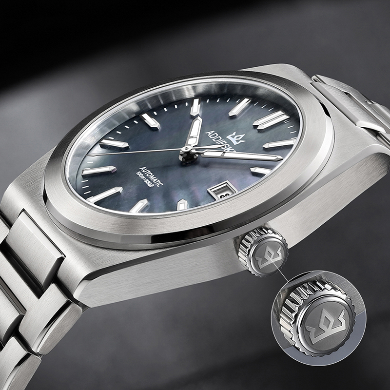 AddiesKin K008 日本製ミヨタ9015自動巻きム - Luxury Watch All Black のレビューと価格