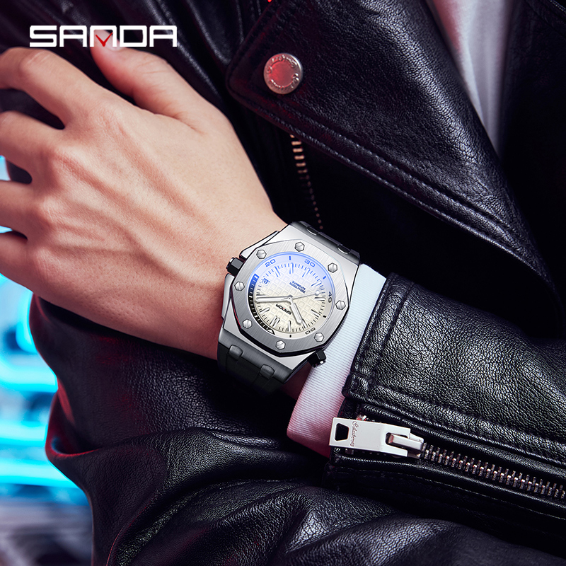 SANDA 7032 ビジネスメンズクォーツ時計スポーツ防水 - Luxury Watch Store のレビューと価格