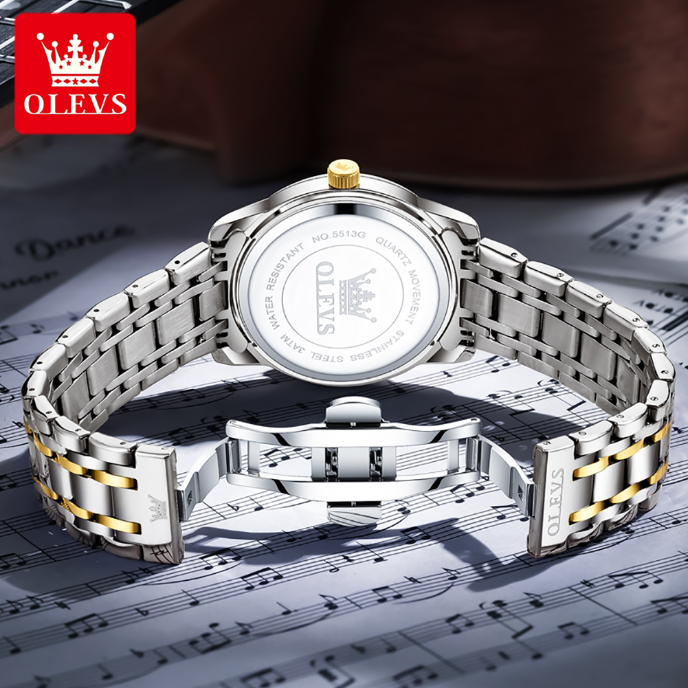 OLEVS ブランドファッションメンズ腕時計ステンレス鋼防水 - Luxury Watch For Men のレビューと価格