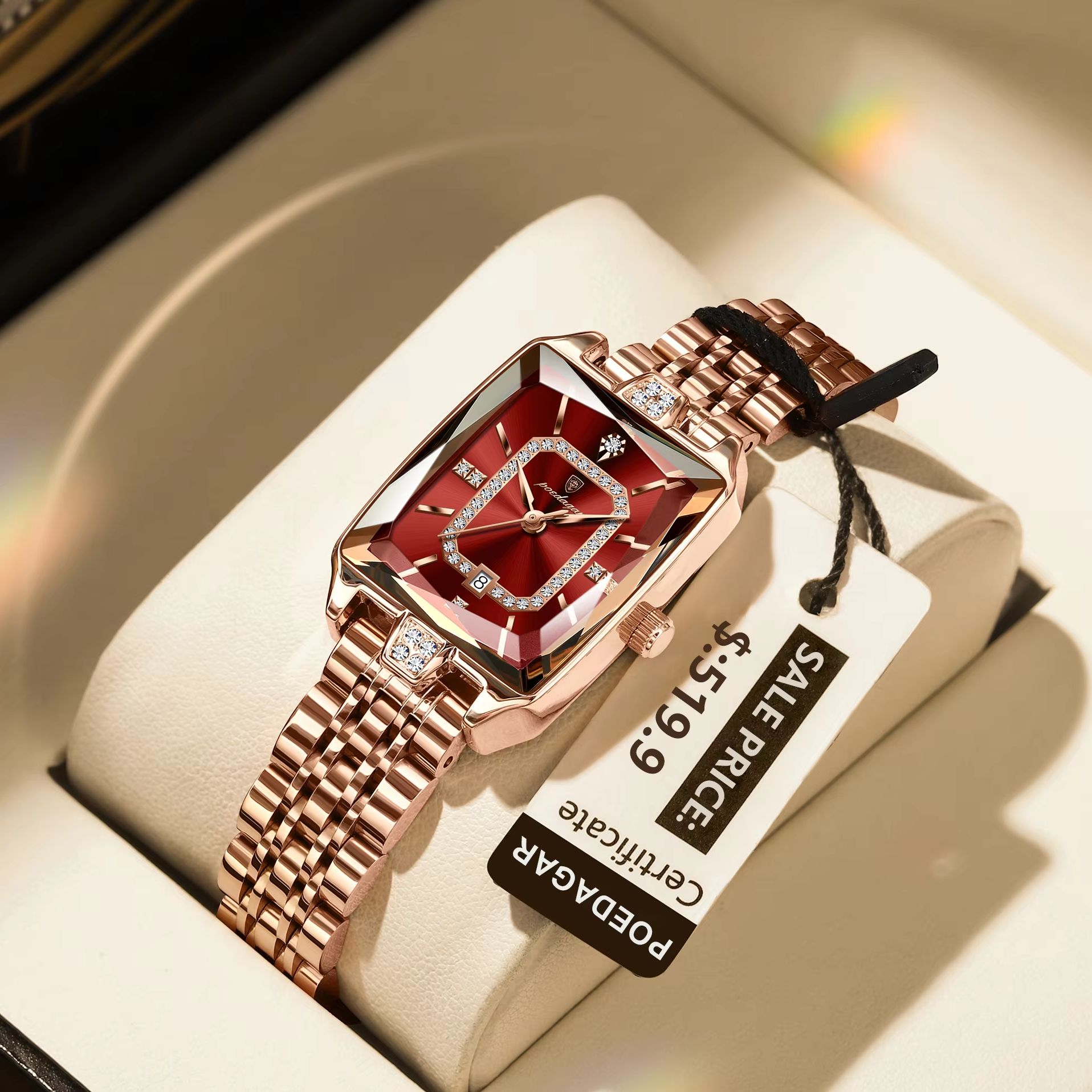 POEDAGAR ファッション エレガント レディース腕時計 - Ladies Luxury Watch のレビューと価格